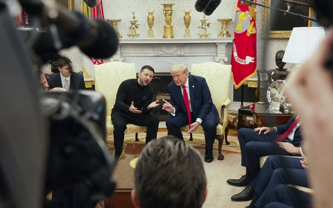 Das letzte Treffen von US-Präsident Donald Trump mit seinem ukrainischen Kollegen Selenskyj im Weißen Haus lief völlig aus dem Ruder. (Archivbild) - Foto: Mystyslav Chernov/AP/dpa