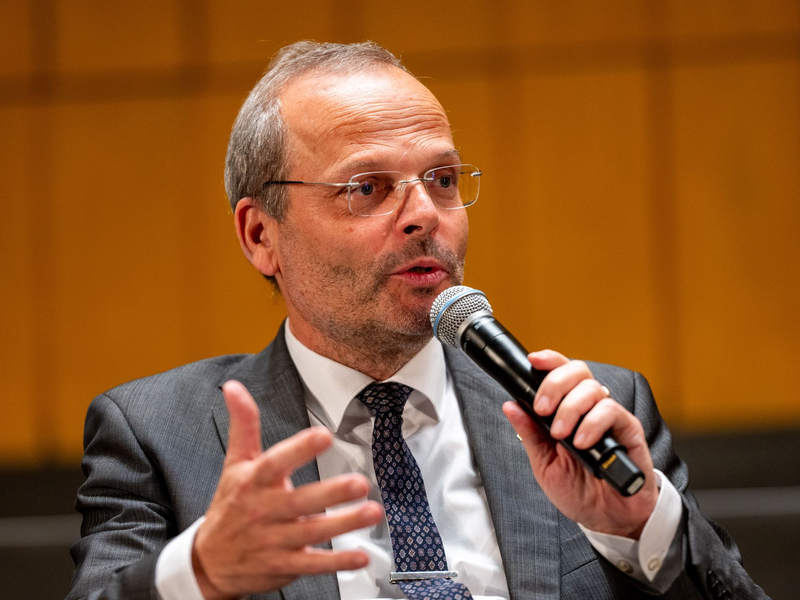 Klein hat Verständnis für Trumps Gaza-Pläne - das Bundesinnenministerium meldet sich prompt zu Wort. - Foto: Christophe Gateau/dpa