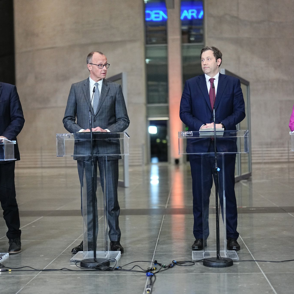 Union und SPD einig bei Finanzfragen.  - Foto: Kay Nietfeld/dpa