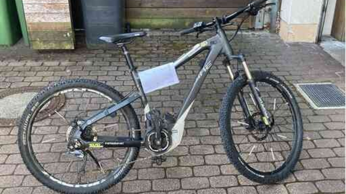 POL-OE: Wer kann Angaben zu diesem Pedelec machen? - Foto: presseportal.de