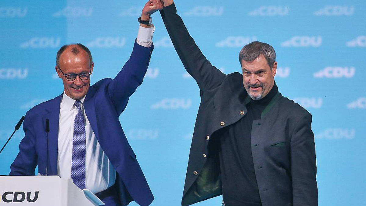 Friedrich Merz und Markus Söder (Archiv) - Foto: über dts Nachrichtenagentur