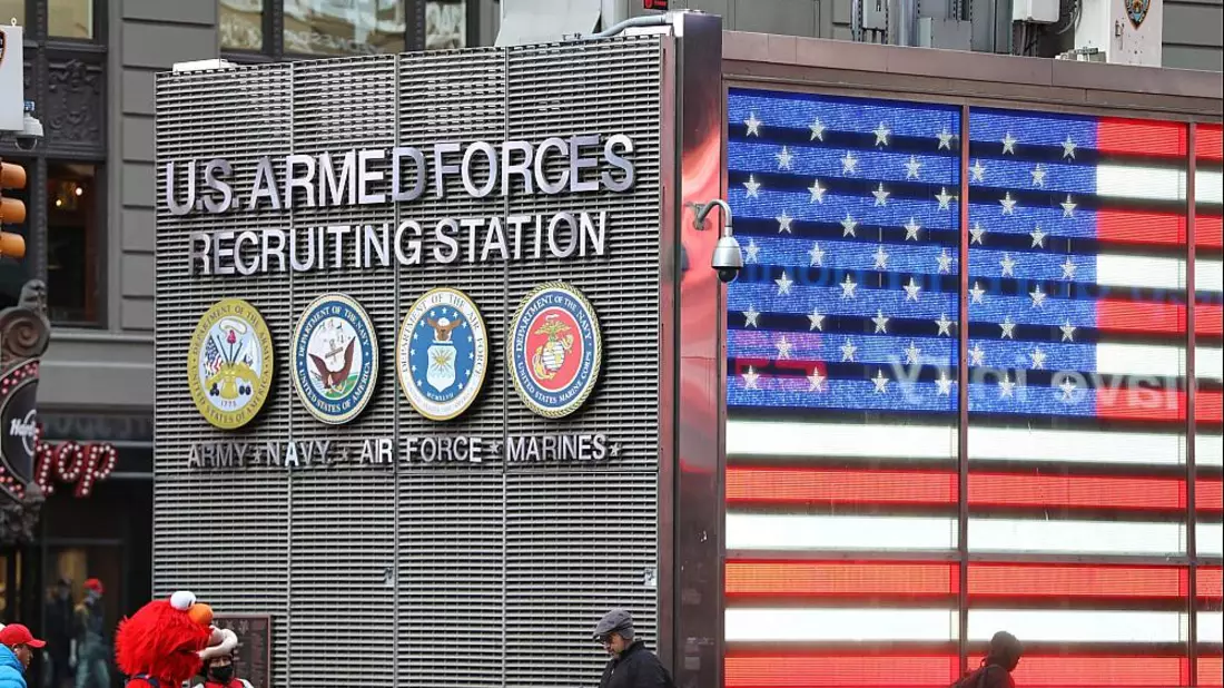 Rekrutierungsstation der US-Streikräfte (Archiv) - Bild: über dts Nachrichtenagentur