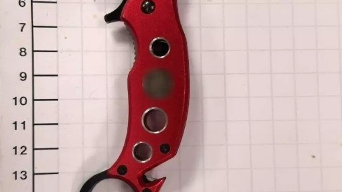 BPOL NRW: Handy gestohlen und angegriffen - Bundespolizei stellt Messer, Schlagstock und Tierabwehrspray bei 23-Jährigem fest - Bild: presseportal.de