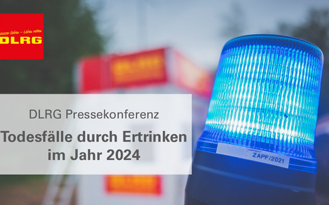 Einladung zur Pressekonferenz der DLRG: Todesfälle durch Ertrinken in Deutschland 2024 - Foto: presseportal.de