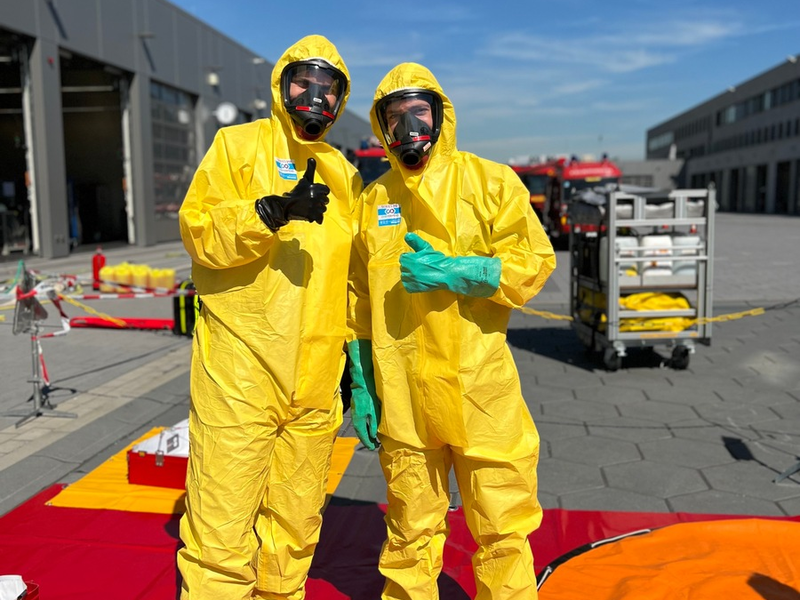 FW-LEV: Freie Ausbildungsplätze bei der Feuerwehr Leverkusen - Foto: presseportal.de