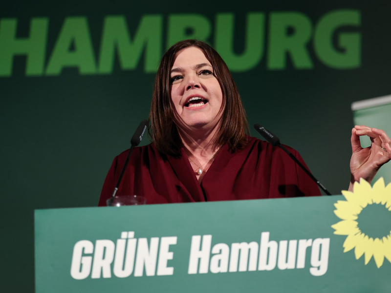 Die Hamburger Grünen nehmen die Einladung der SPD zum Sondierungsgespräch an. - Foto: Christian Charisius/dpa