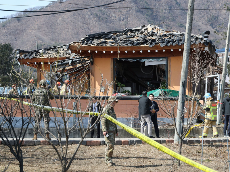 Das Unglück passierte im Rahmen einer regelmäßig von US- und südkoreanischen Streitkräften durchgeführten Militärübung. - Foto: Uncredited/Yonhap/AP/dpa