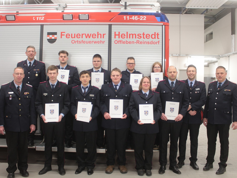 FW Helmstedt: Mitgliederversammlung Ortsfeuerwehr Offleben-Reinsdorf - Foto: presseportal.de