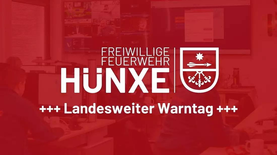 FW Hünxe: Landesweiter Warntag am 13. März - Bild: presseportal.de