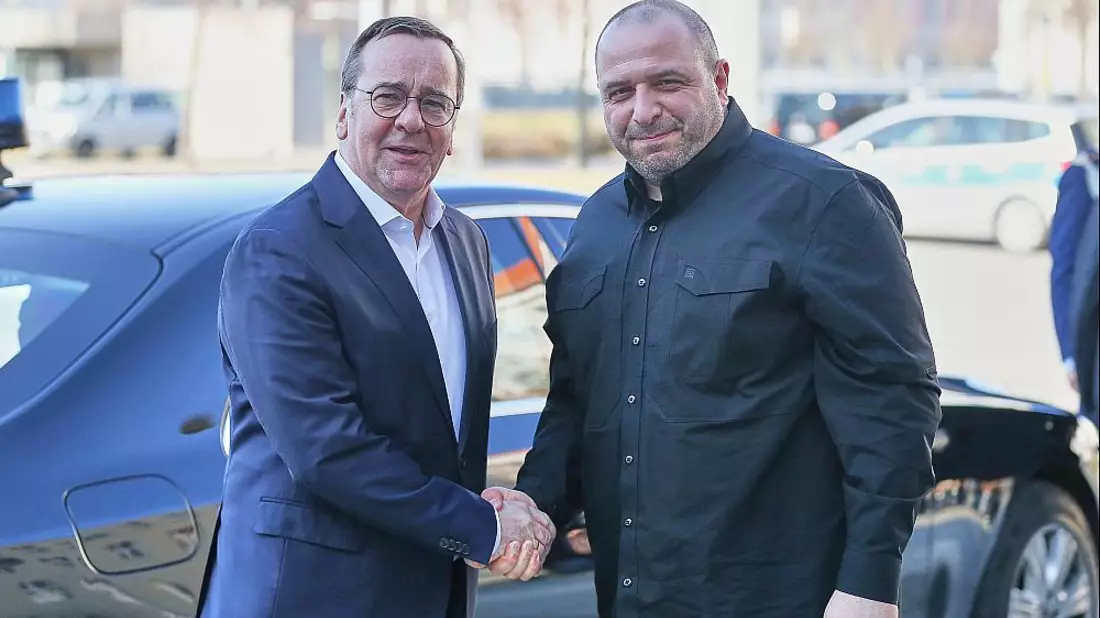 Boris Pistorius und Rustem Umjerow am 06.03.2025 - Bild: über dts Nachrichtenagentur