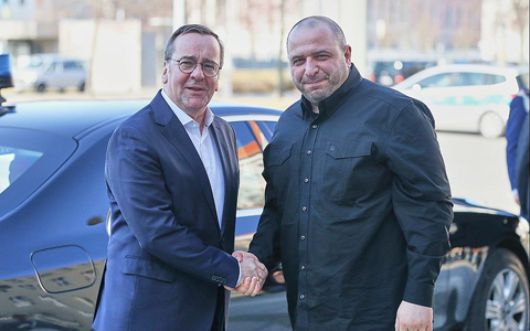 Boris Pistorius und Rustem Umjerow am 06.03.2025 - Foto: über dts Nachrichtenagentur