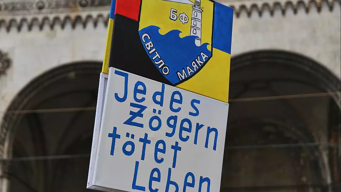 Pro-Ukraine-Demo (Archiv) - Bild: über dts Nachrichtenagentur
