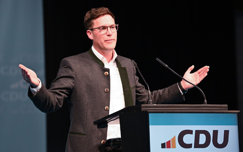 Baden-Württembergs CDU-Chef Hagel: «Ohne echten Politikwechsel bei Migration, Wirtschaft und Staatsmodernisierung gibt es keinen Automatismus für eine Koalition mit der SPD.» - Foto: Bernd Weißbrod/dpa