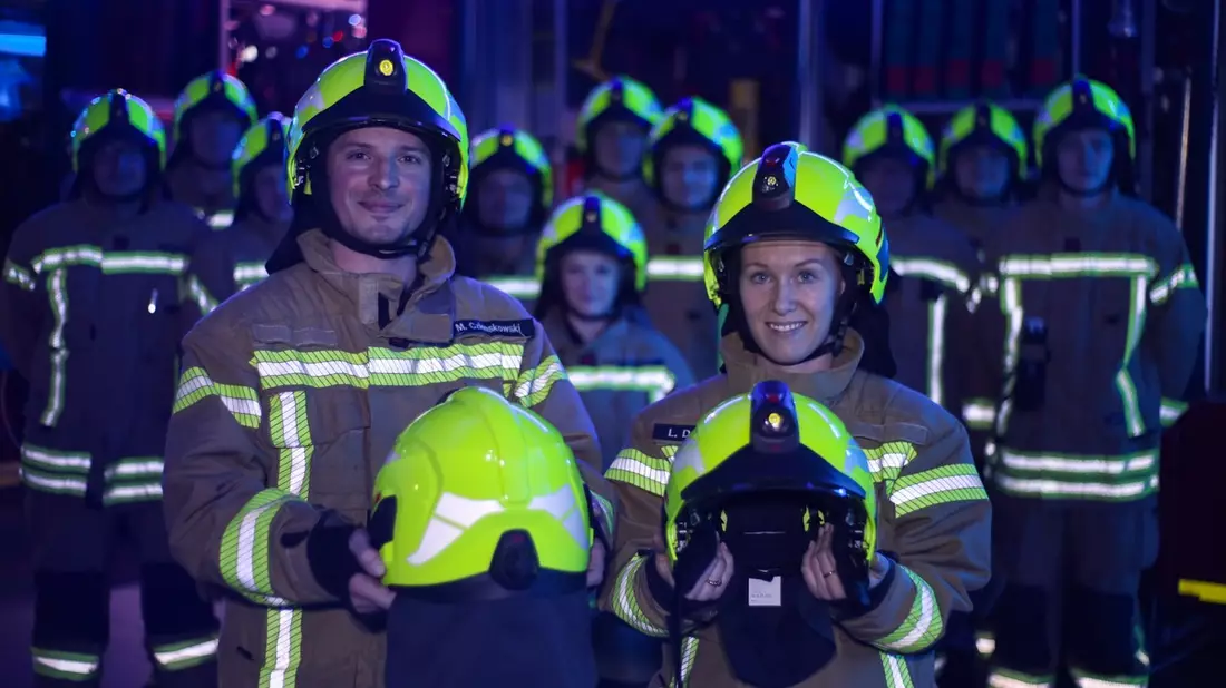 FW-OLL: Feuerwehren der Stadt Wildeshausen setzen auf moderne Helme zum Schutz vor gesundheitlichen Risiken - Bild: presseportal.de