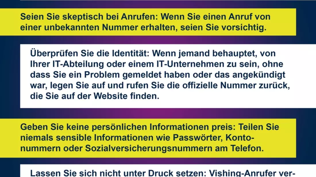 LKA-NRW: Achtung, Betrüger und keine Kollegen am Telefon: Schützen Sie sich vor Vishing-Angriffen - Das LLKA NRW warnt vor einer aktuellen Betrugsmasche, die sich gegen Unternehmen richtet - Bild: presseportal.de
