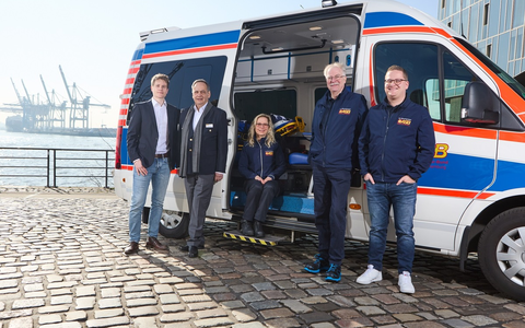 FREENOW und der ASB-Wünschewagen / Gemeinsam letzte Herzenswünsche erfüllen - Foto: presseportal.de