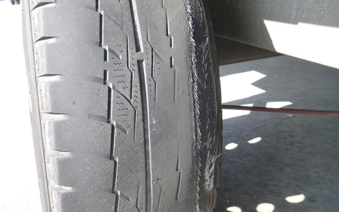 POL-VDMZ: BAB 61- Mit defekten Reifen unterwegs - Foto: presseportal.de