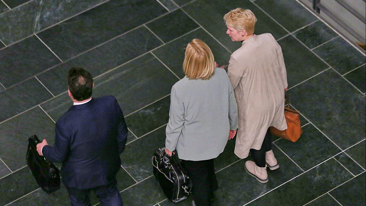 Hubertus Heil, Anke Rehlinger, Manuela Schwesig, am 03.03.2025 - Foto: über dts Nachrichtenagentur