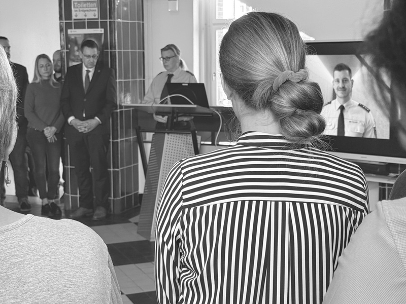 POL-HAM: Polizei Hamm beteiligt sich am landesweiten Gedenktag für im Dienst verstorbene Polizistinnen und Polizisten - Foto: presseportal.de