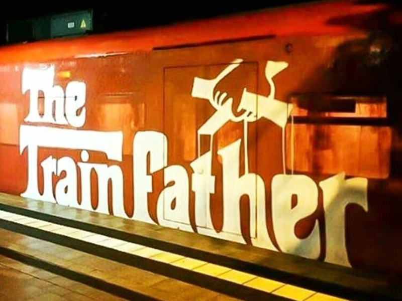 BPOL-KL: Gemeinsame Pressemitteilung der Staatsanwaltschaft Frankenthal und der Bundespolizeiinspektion Kaiserslautern bei Graffiti-Ermittlungen - Foto: presseportal.de