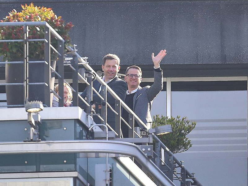 Karin Prien, Lars Klingbeil, Carsten Linnemann am 07.03.2025 - Foto: über dts Nachrichtenagentur