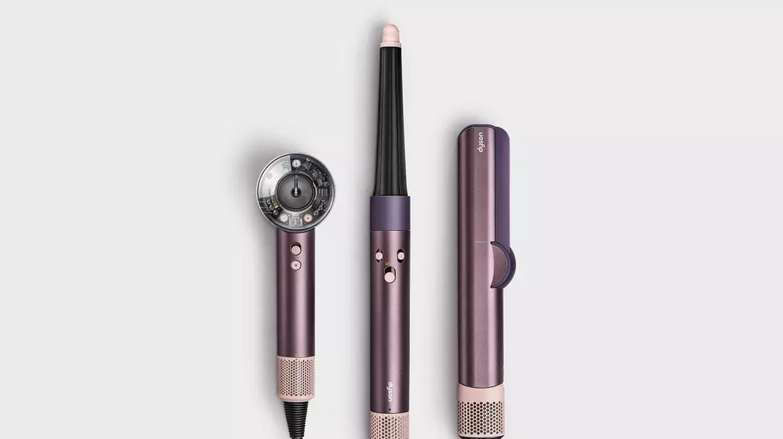 Inspiriert vom seltenen Edelstein Violetter Jaspis: Dyson präsentiert Haarstyling-Produkte in neuer Farbe Jasper Plum - Bild: presseportal.de