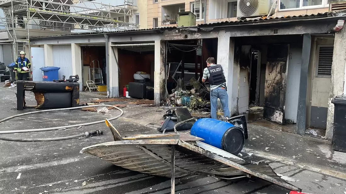 FW-DO: Garagenbrand in der Innenstadt - Bild: presseportal.de