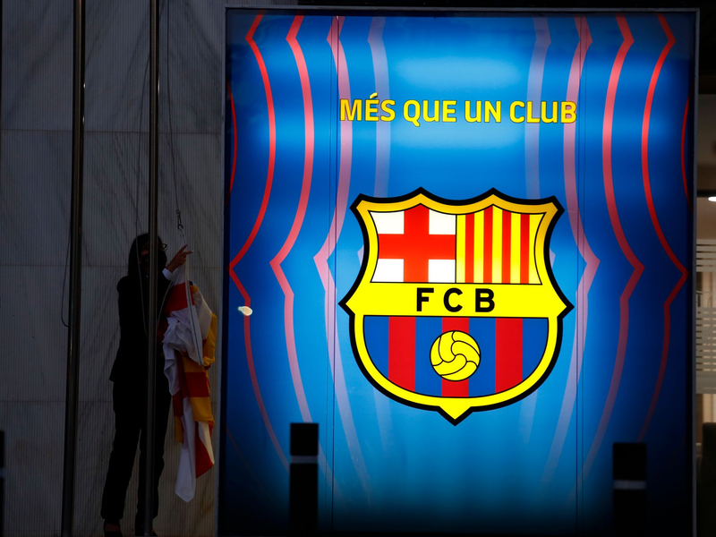 Das Spiel von Barcelona gegen Osasuna wurde kurzfristig abgesagt.  - Foto: Joan Monfort/AP/dpa