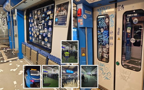 Bundespolizeidirektion München: Identitätsfeststellung von Fußballfans im Hauptbahnhof München - Foto: presseportal.de