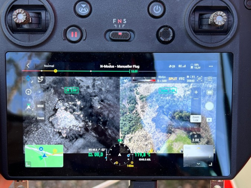 FW-GL: Waldbrand im Königsforst am Tütberg - Foto: presseportal.de