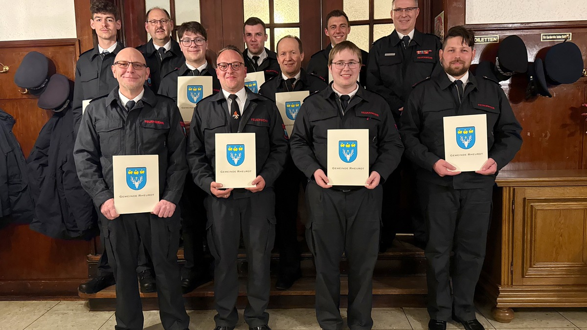 FW Rheurdt: Nachtrag zur Meldung: Jahreshauptversammlung der Löscheinheit Schaephuysen: Ein Jahr voller Engagement und Einsatz - Foto: presseportal.de