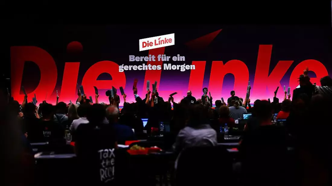 Abstimmung auf Linken-Parteitag (Archiv) - Bild: über dts Nachrichtenagentur