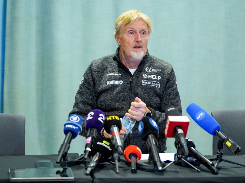 Muss jede Menge erklären: Jan Erik Aalbu. - Foto: Terje Pedersen/NTB/dpa