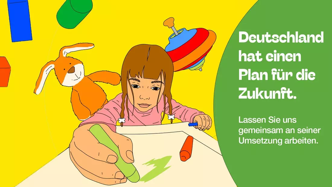 Deutschland hat 'nen Plan: Kinder und Jugendliche ins Zentrum der Koalitionsverhandlungen! - Bild: presseportal.de