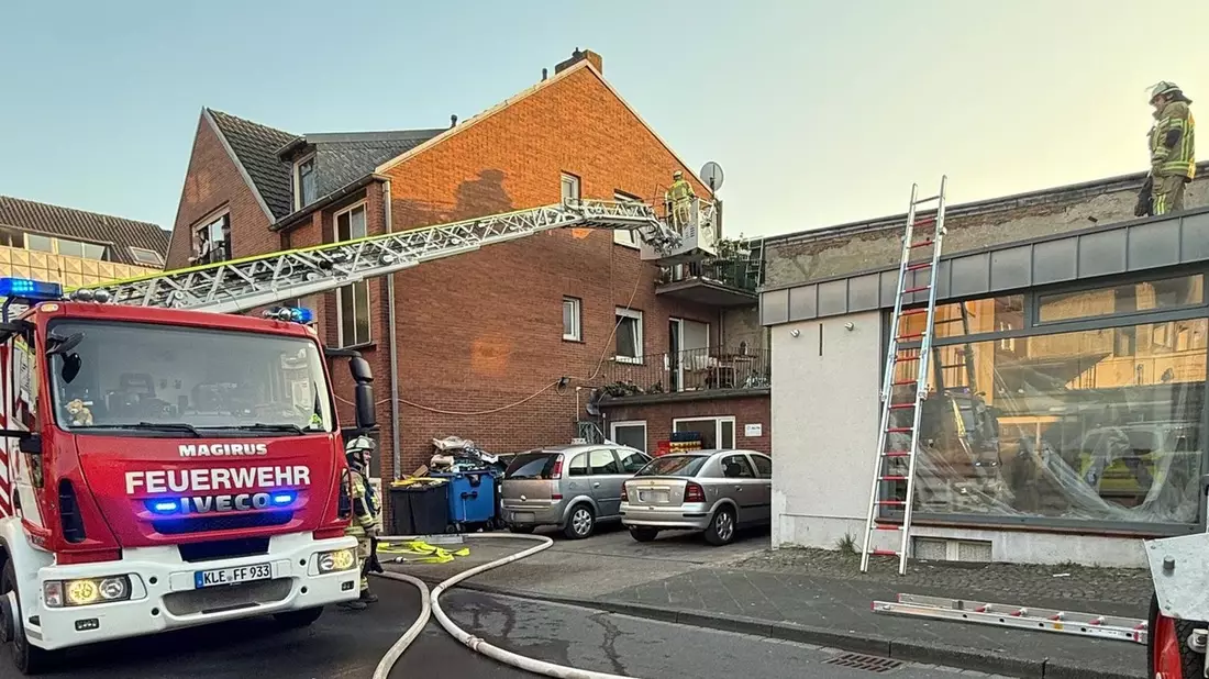 FW-KLE: Wohnungsbrand an der Hagschen Straße - Bild: presseportal.de