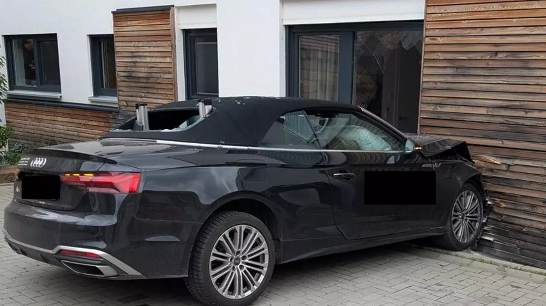 POL-PDLD: Verkehrsunfall führt zu erheblichem Gebäudeschaden - Bild: presseportal.de