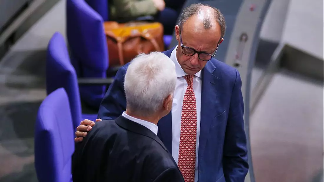 Peter Ramsauer und Friedrich Merz (Archiv) - Bild: über dts Nachrichtenagentur