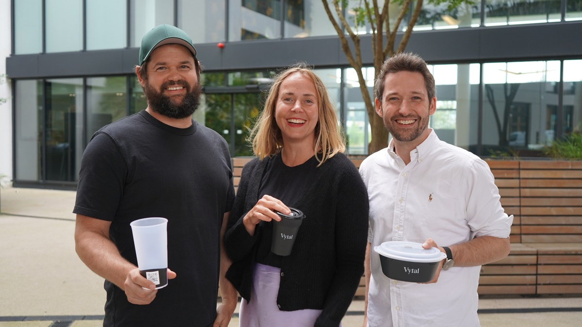 Vytal sichert sich 14,2 Mio. Euro Wachstumsfinanzierung für den Ausbau seiner Reuse-Tech-Plattform und führt die globale Mehrweg-Expansion an - Foto: presseportal.de