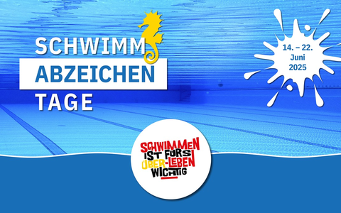 Startschuss für die Schwimmabzeichentage 2025: Hunderte Bäder sollen im Juni zum Schwimm-Check einladen - Foto: presseportal.de