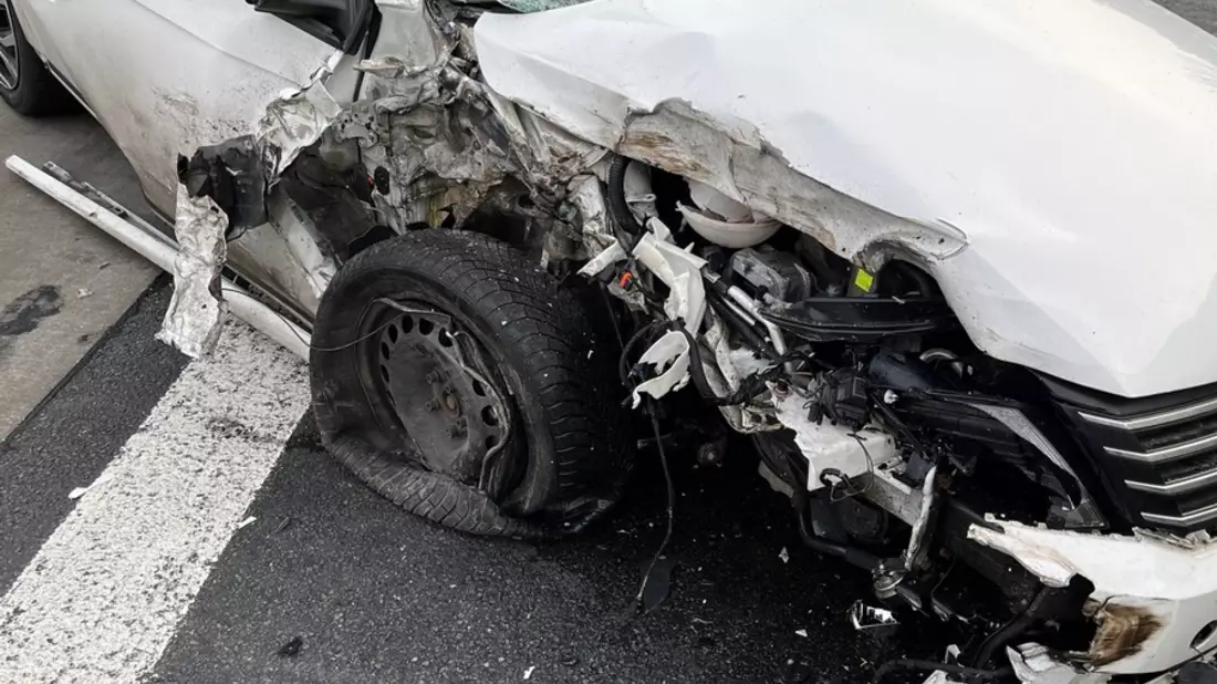 API-TH: Glück im Unglück - Verkehrsunfall auf dem Parkplatz - Bild: presseportal.de