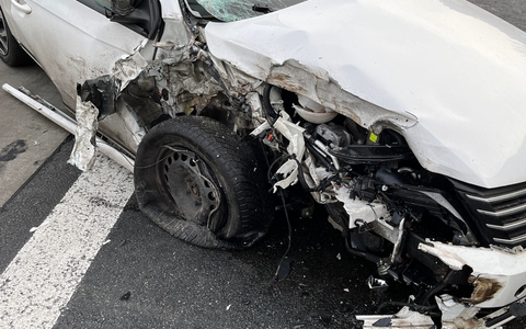 API-TH: Glück im Unglück - Verkehrsunfall auf dem Parkplatz - Foto: presseportal.de