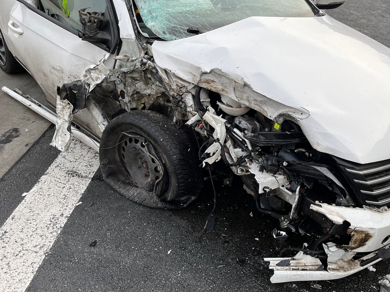 API-TH: Glück im Unglück - Verkehrsunfall auf dem Parkplatz - Foto: presseportal.de