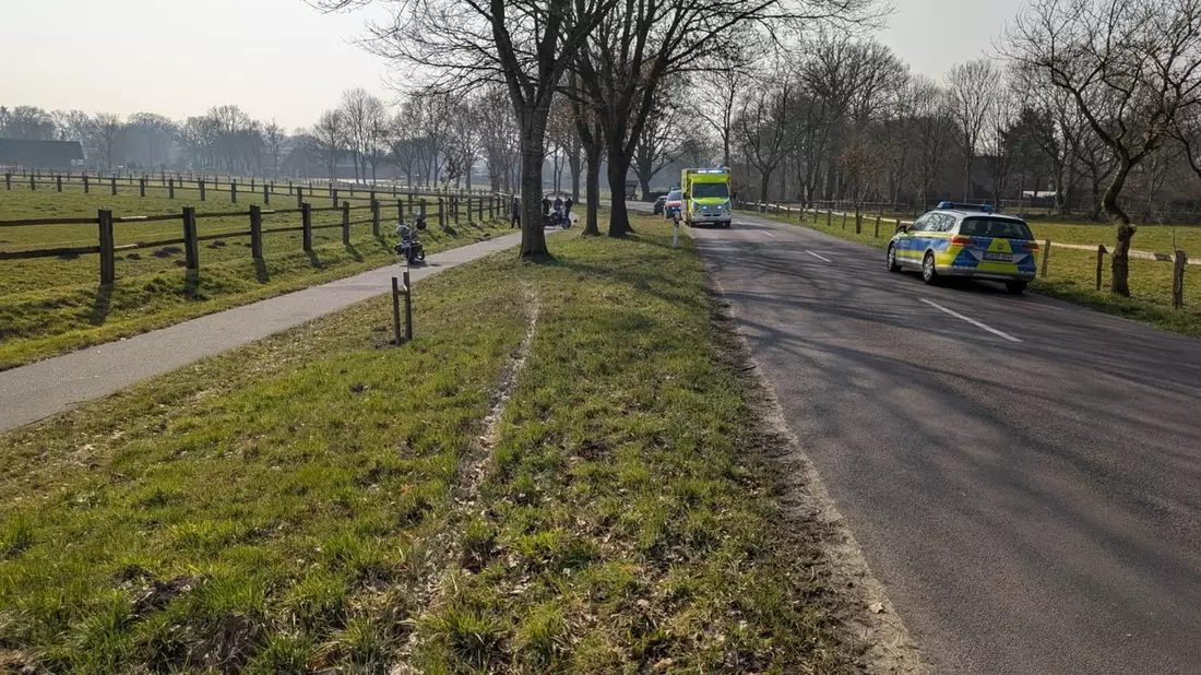 POL-CUX: Verkehrsunfall mit schwer verletztem Motorradfahrer zwischen Drangstedt und Elmlohe (Foto im Anhang) - Bild: presseportal.de