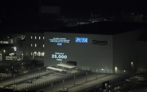 Kein Recht auf Mord: PETA zeigt drei der größten deutschen Schlachtbetriebe an / PETA: Tötung von Tieren zu Nahrungszwecken ist gesetzeswidrig - Foto: presseportal.de