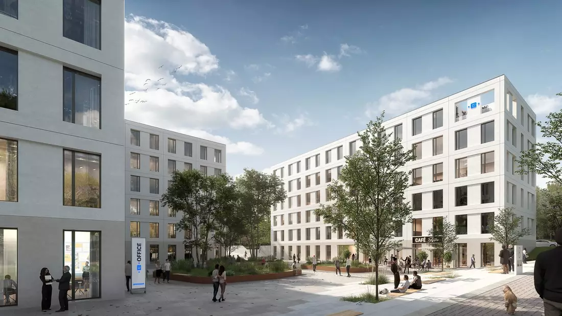 Baugenehmigung erteilt: BREMER Projektentwicklung errichtet B OFFICE in Bochum / Im zweiten Quartal 2025 starten die Arbeiten im Innovationsquartier MARK 51°7 - Bild: presseportal.de