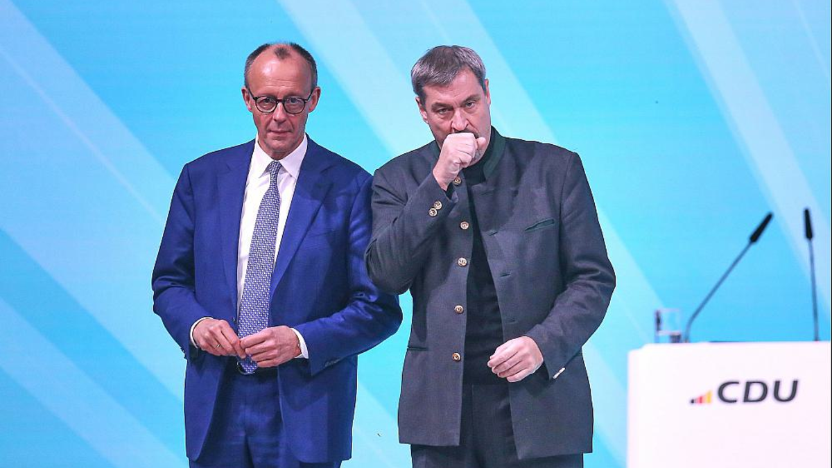 Friedrich Merz und Markus Söder (Archiv) - Foto: über dts Nachrichtenagentur