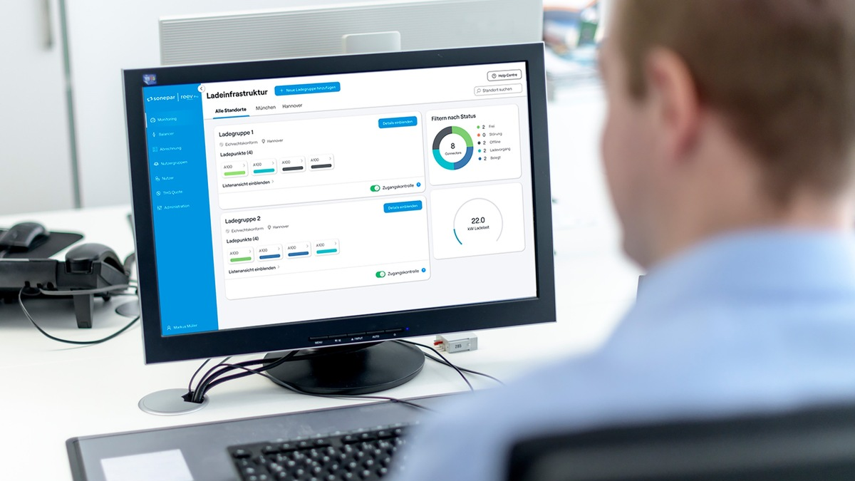 Gemeinsam mit reev bietet Sonepar eine ganzheitliche Lösung für Ladepunktverwaltung und Lastmanagement - Foto: presseportal.de