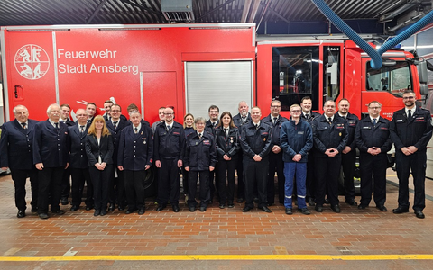 FW-AR: Jahresdienstbesprechung des Löschzuges Neheim - Foto: presseportal.de