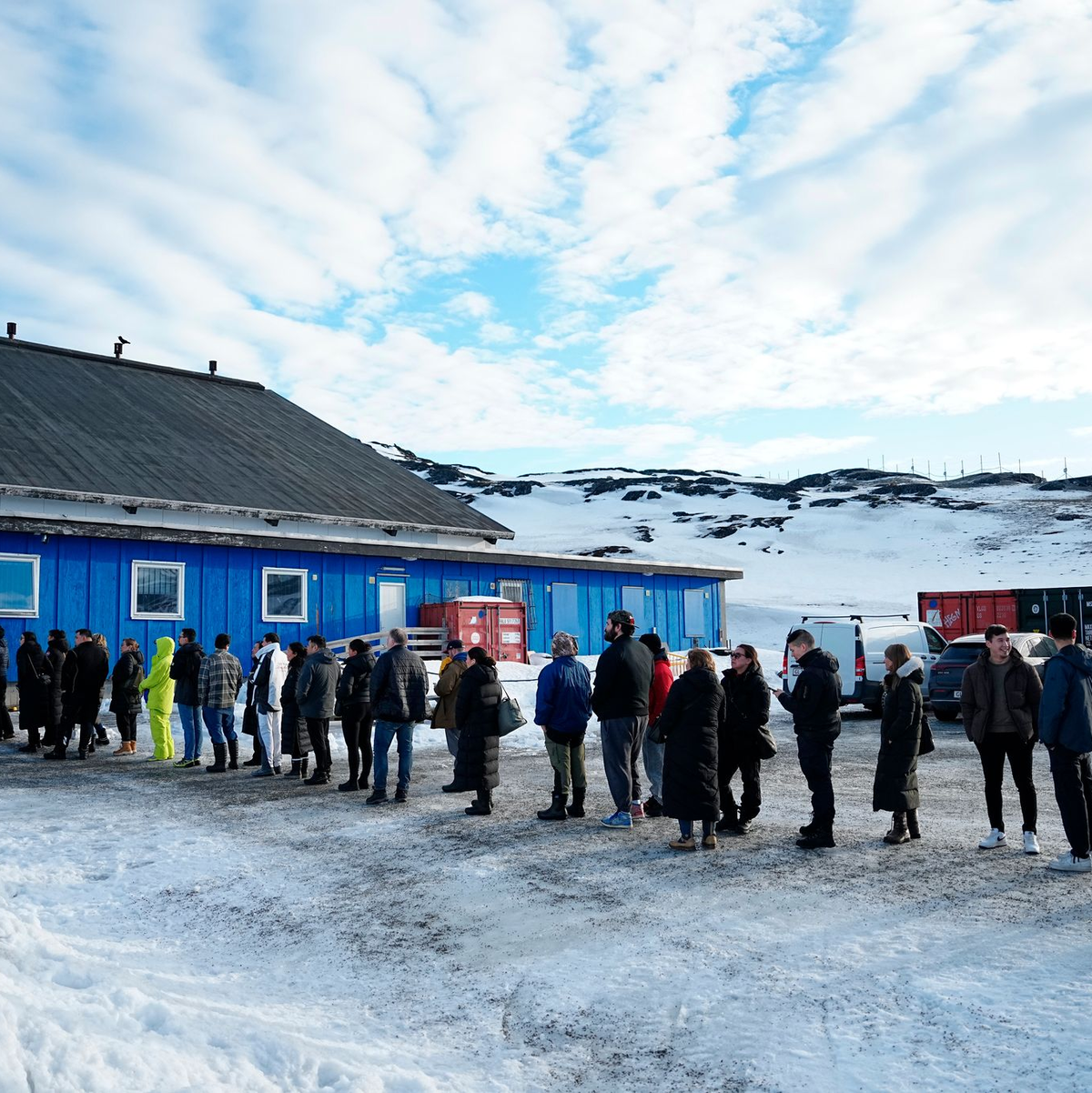 Der Andrang bei der Wahl war groß. - Foto: Mads Claus Rasmussen/Ritzau Scanpix Foto/AP/dpa