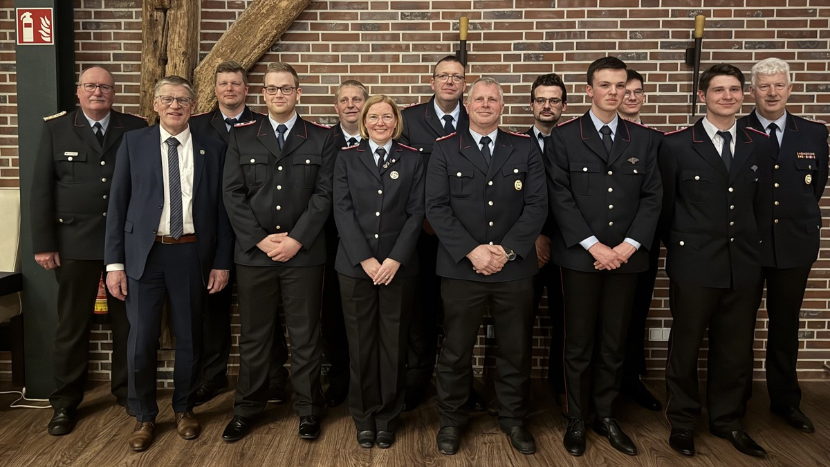 FW-AUR: Jahreshauptversammlung der Feuerwehr Sandhorst - Foto: presseportal.de